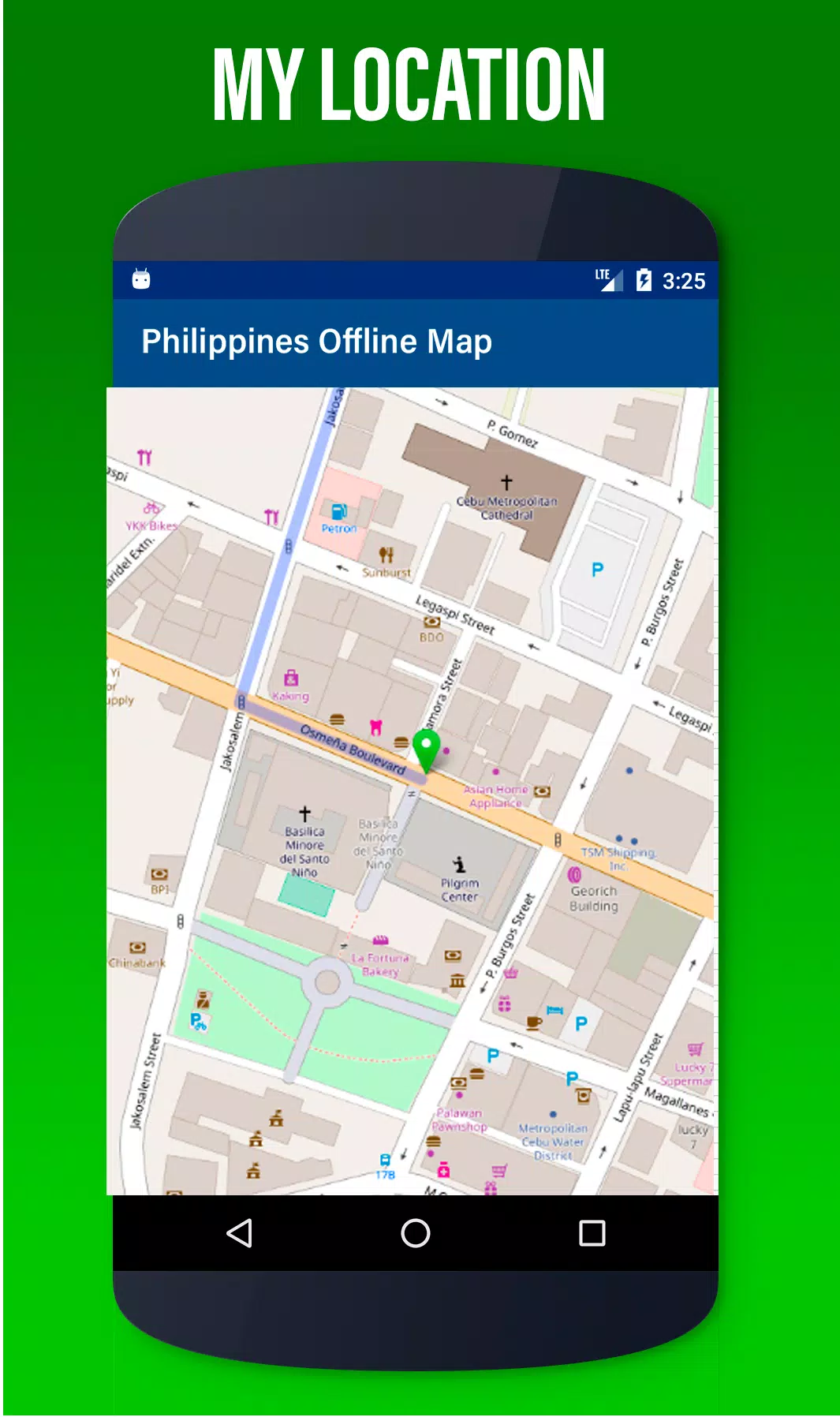 ?Philippines Maps Driving Directions: Andriod App Screenshots