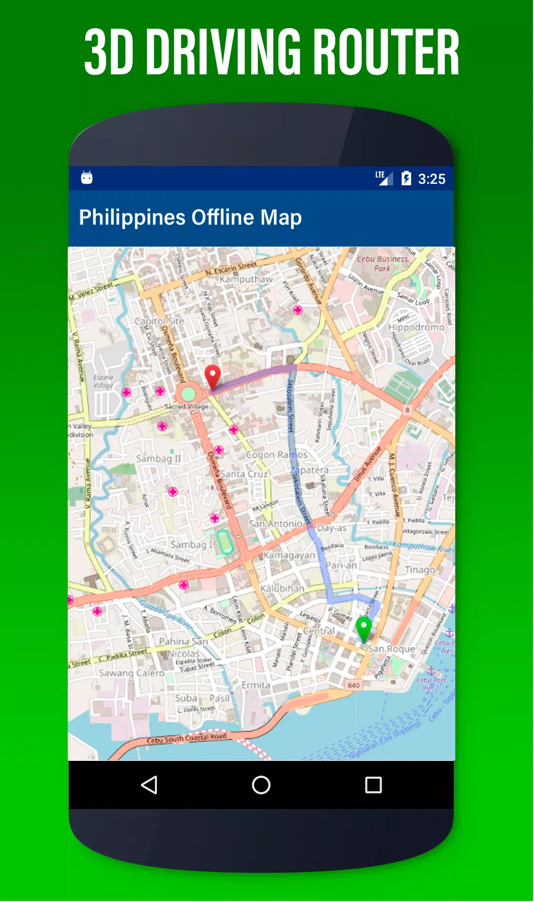 ?Philippines Maps Driving Directions: Andriod App Screenshots
