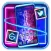 Flame Guitar Colorful Theme