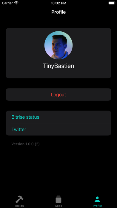 Botrise: Bitrise Client Screenshots