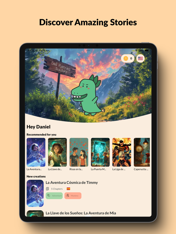 Book AI: Story Generator iPad Screenshots