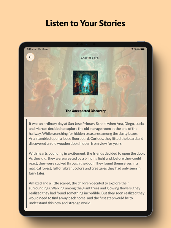Book AI: Story Generator iPad Screenshots