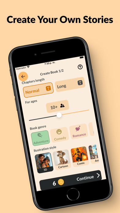 Book AI: Story Generator Screenshots