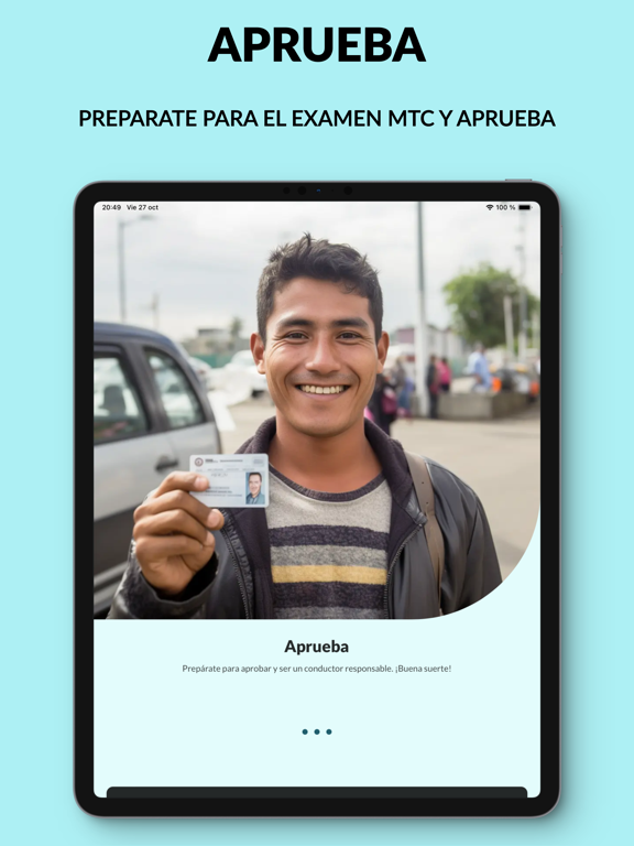Simulacro MTC Perú 2024 iPad Screenshots