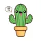 Kawaii Cactus Stickers