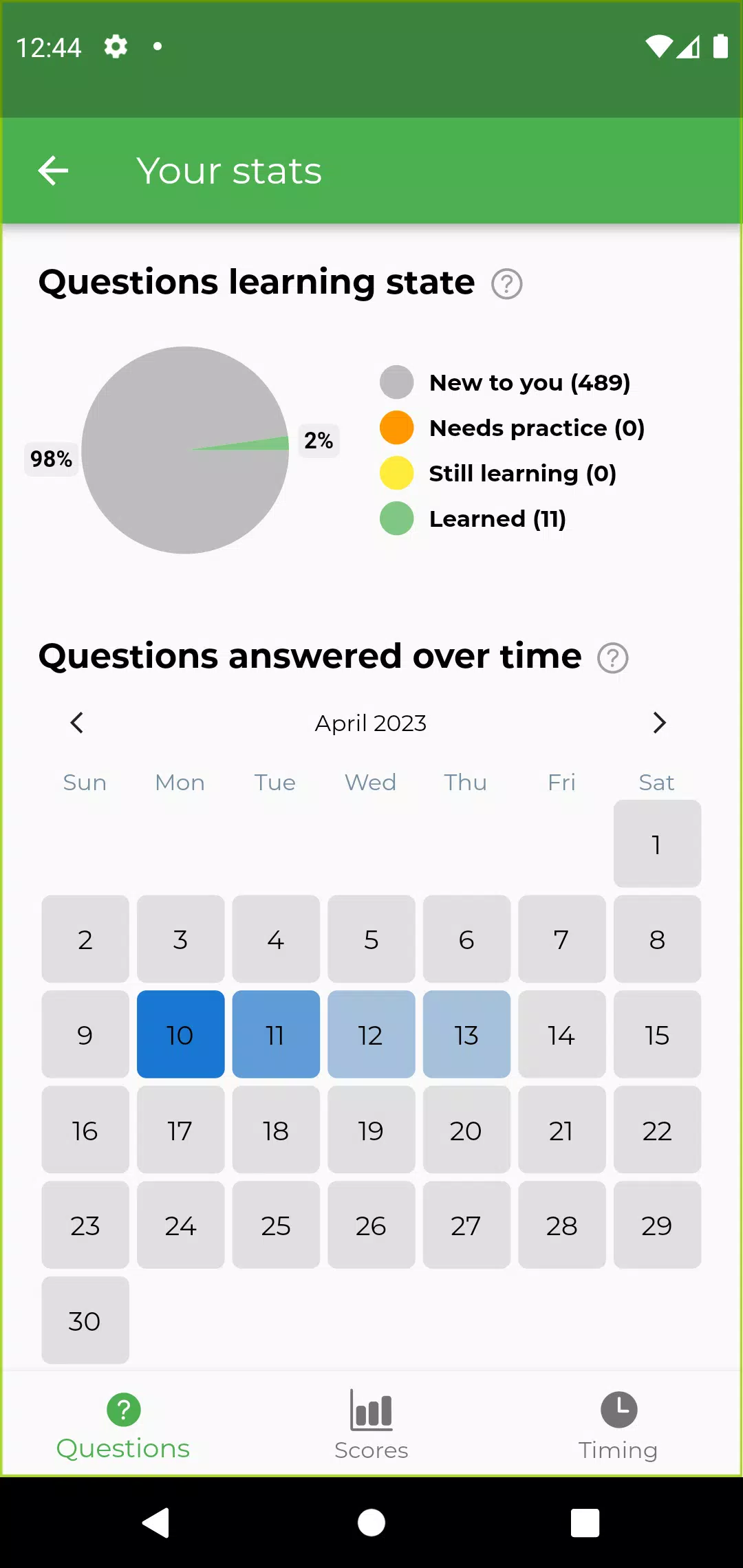 WePass Final Theory Test (FTT) Screenshots