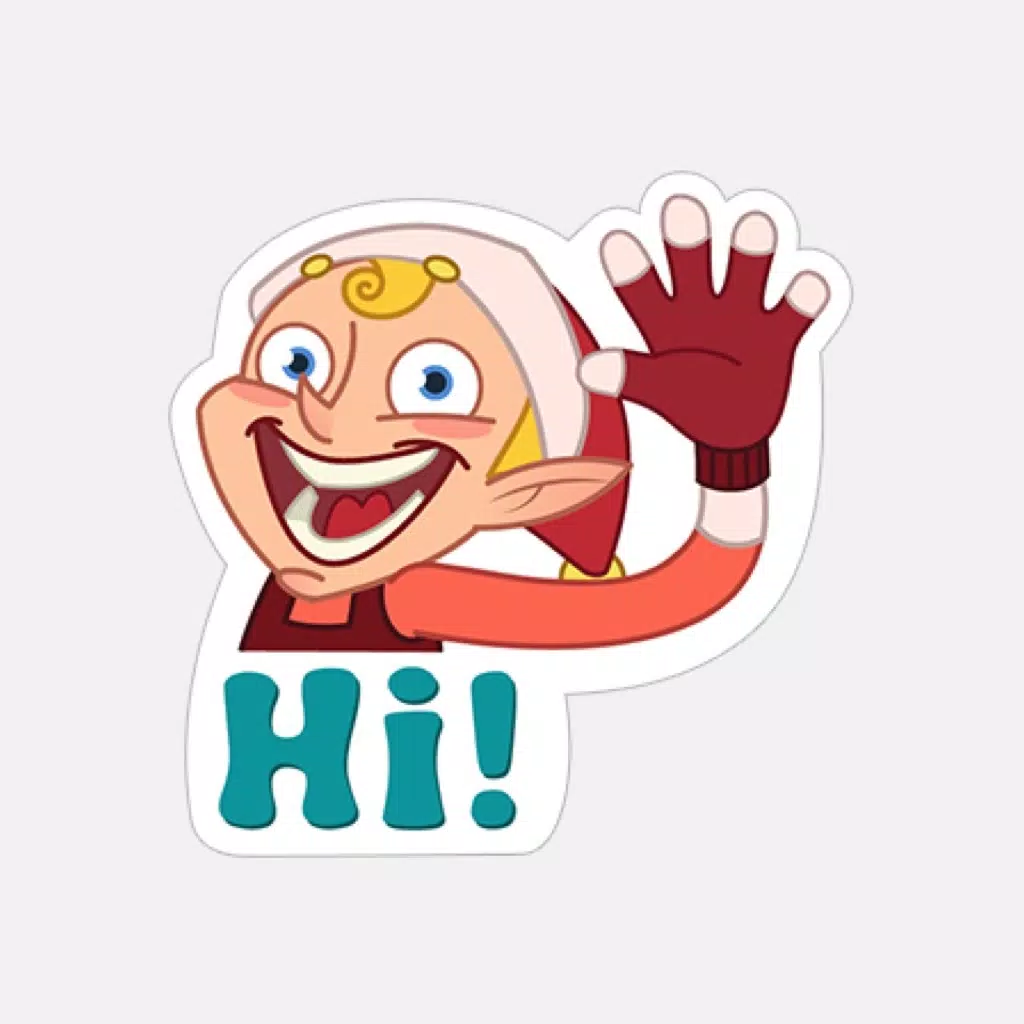 Elves Sticker Elves Sticker