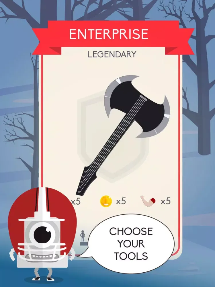 Captures d'écran de Axe Odyssey - Xmas Clicker iPad 