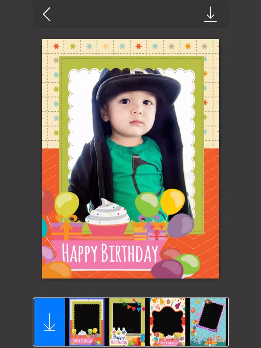 Birthday Photo Frames - make eligant and awesome photo using new photo frames iPad Screenshots
