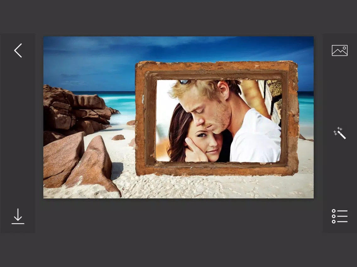 Holiday Photo Frames - make eligant and awesome photo using new photo frames iPad Screenshots