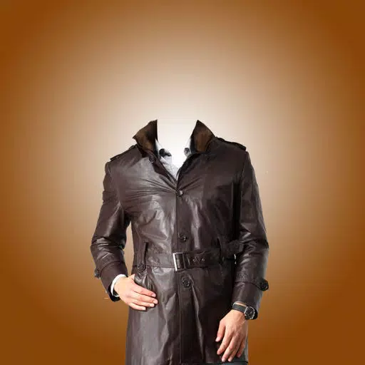 Leather Coat for Man Suit - Latest and new photo montage with own photo or camera Leather Coat for Man Suit - Latest and new photo montage with own photo or camera