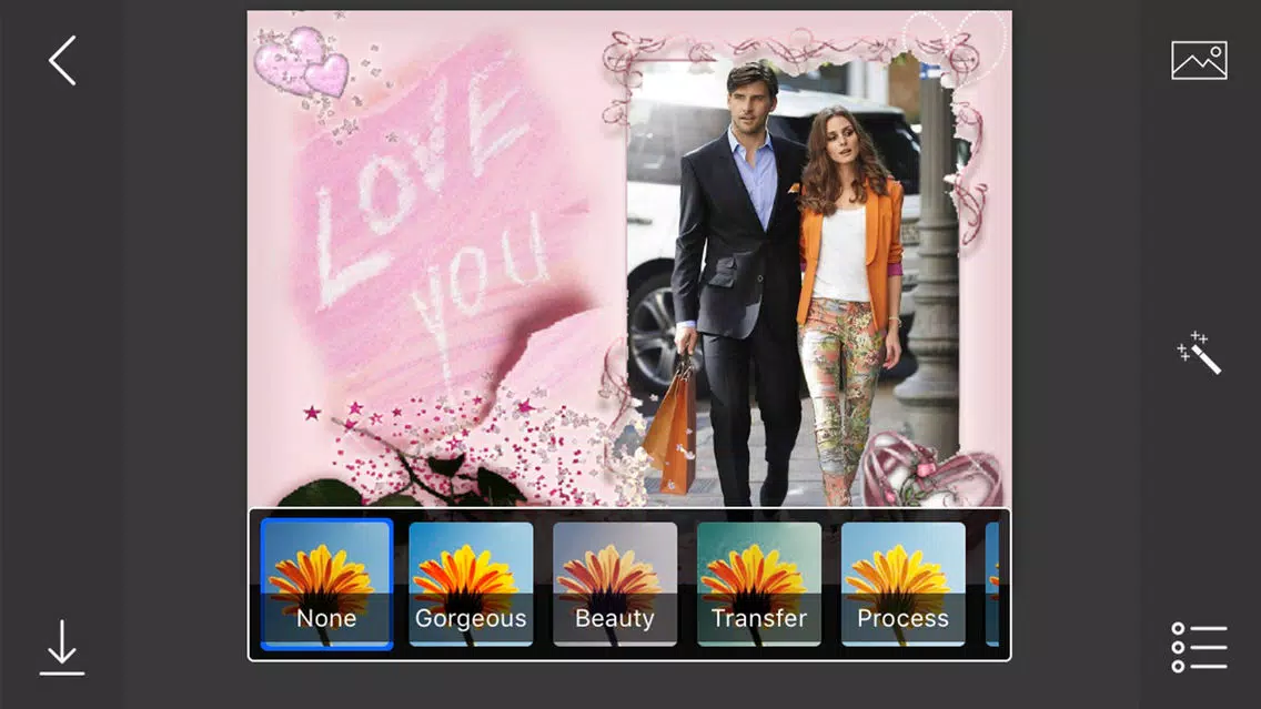Romantic Photo Frames - make eligant and awesome photo using new photo frames Screenshots