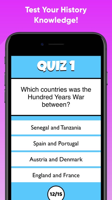 History Quiz Game 2024应用截图