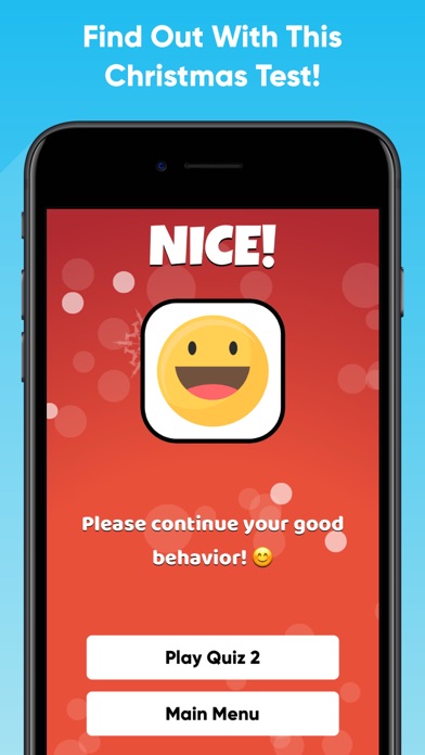 Naughty Or Nice Christmas Quiz Screenshots
