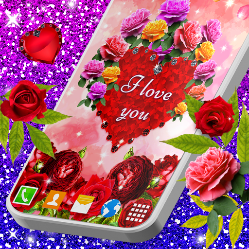 Diamond Hearts Live Wallpaper Diamond Hearts Live Wallpaper