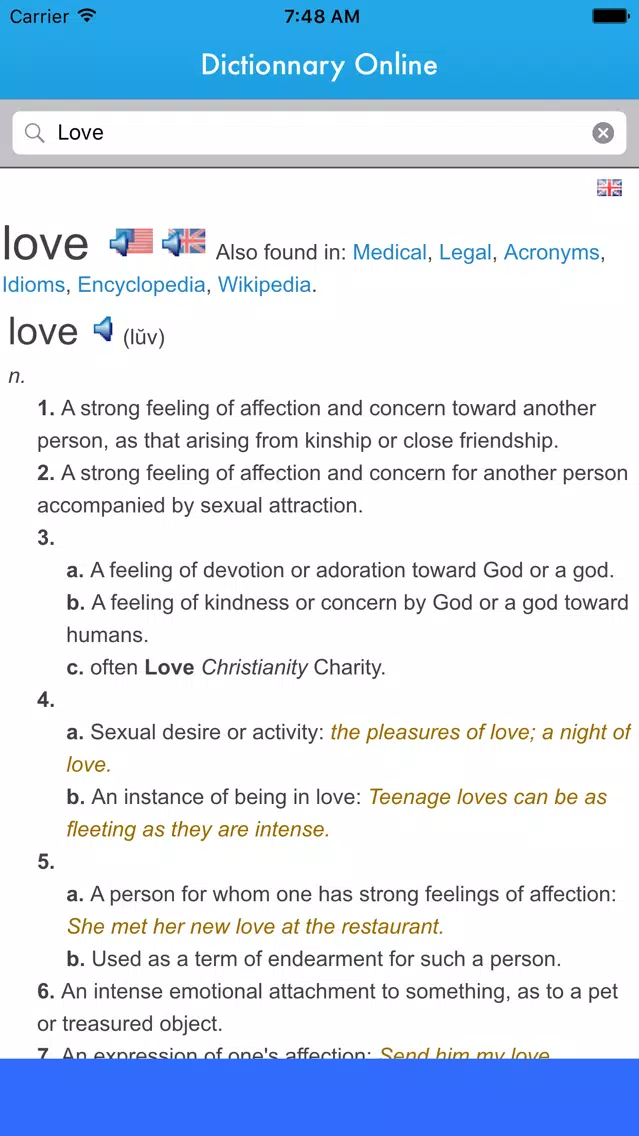Dictionary - The Dictionary Online Screenshots