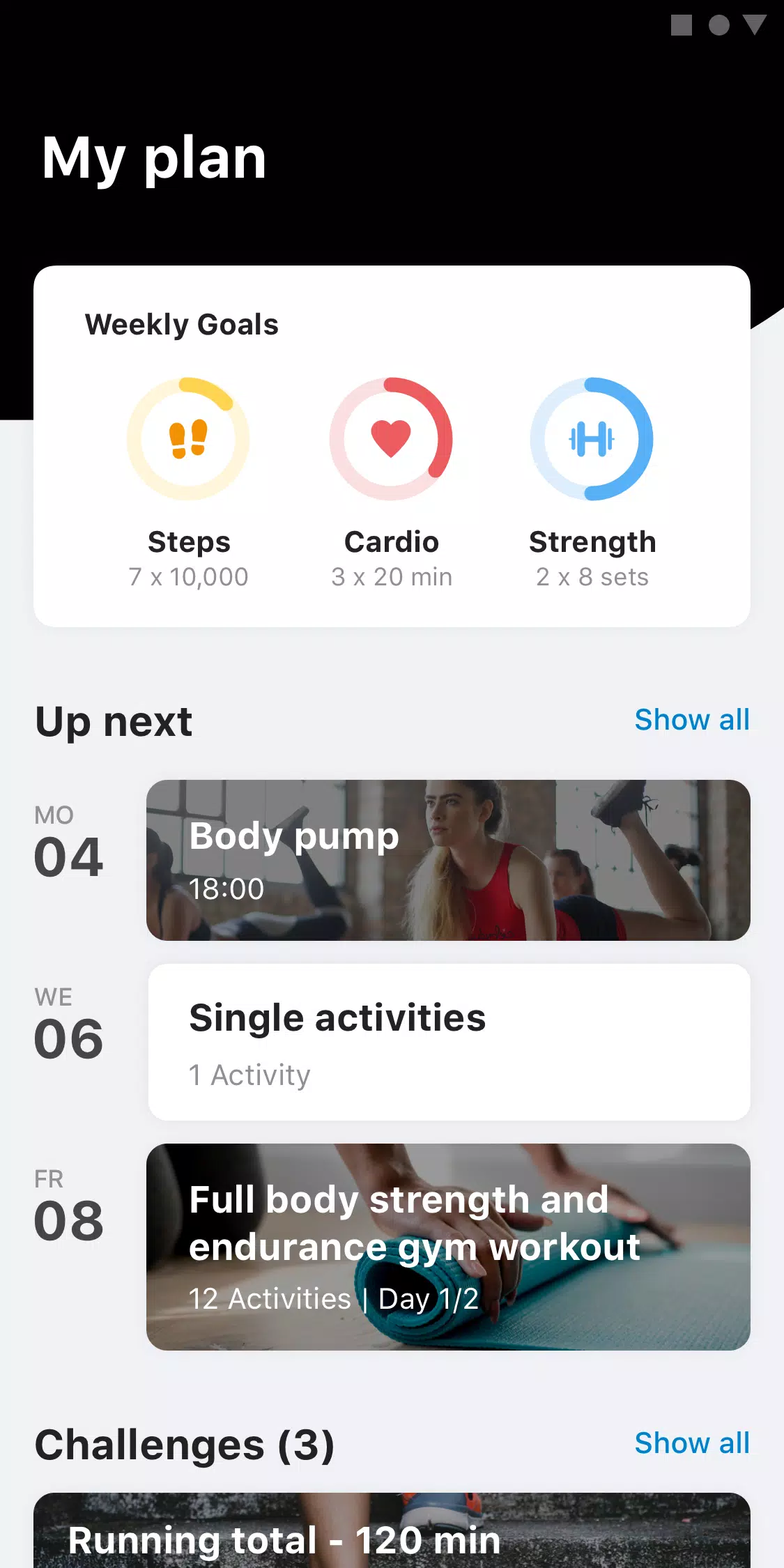 California Gym Screenshots