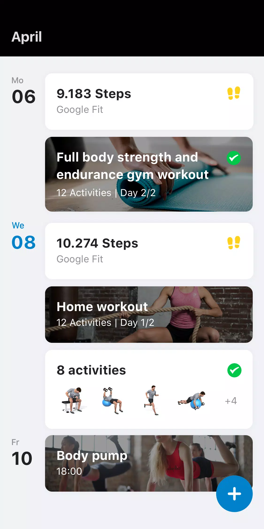 California Gym Screenshots