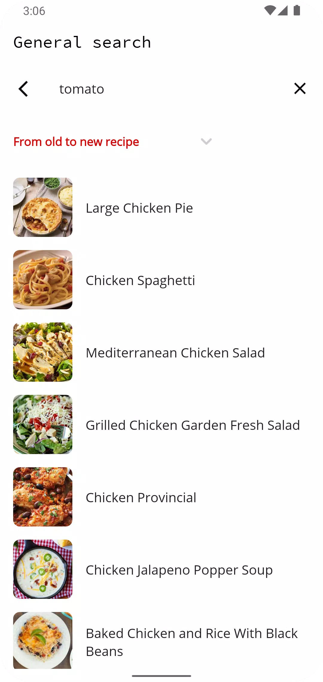 Chicken Recipes Ekran Görüntüleri