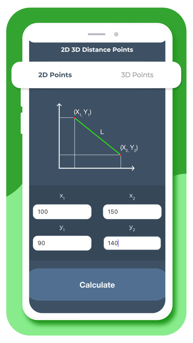 Distance Points Calculator Screenshots
