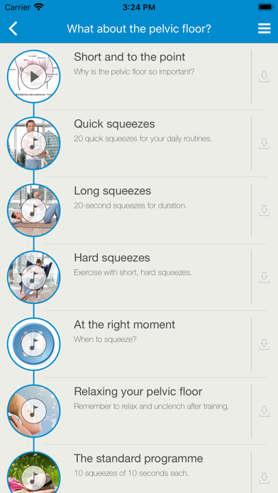 Postnatal Trainer Screenshots