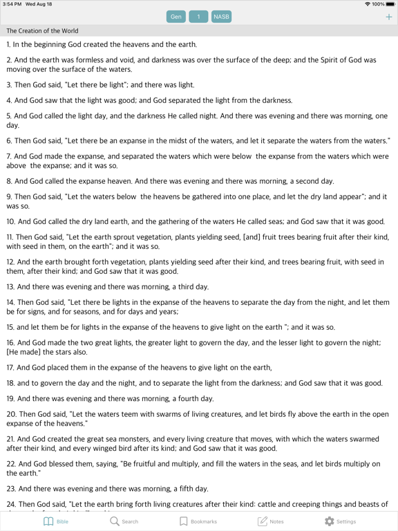 iBible - Study Bible iPad Screenshots