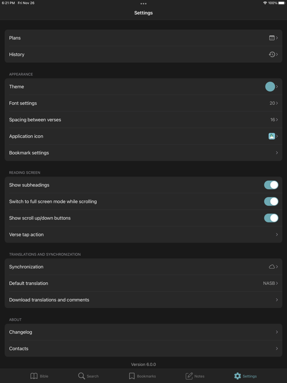 iBible - Study Bible iPad Screenshots