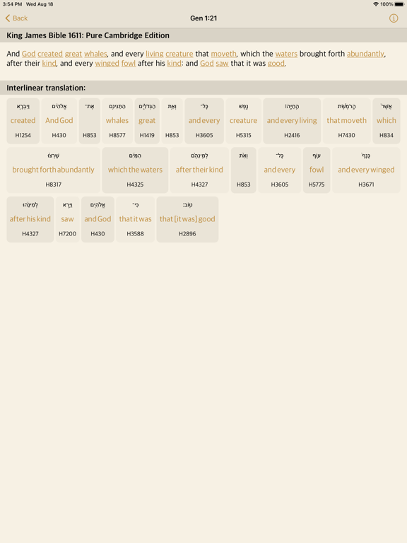 iBible - Study Bible iPad Screenshots
