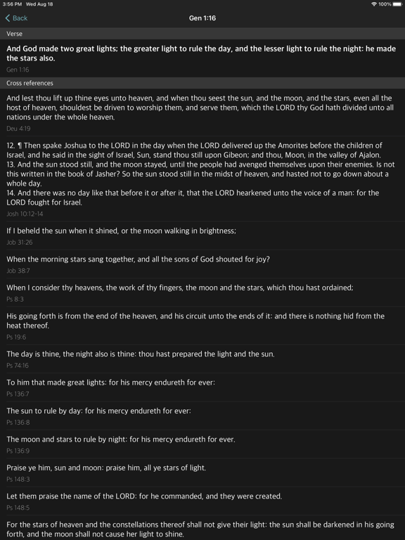 iBible - Study Bible iPad Screenshots