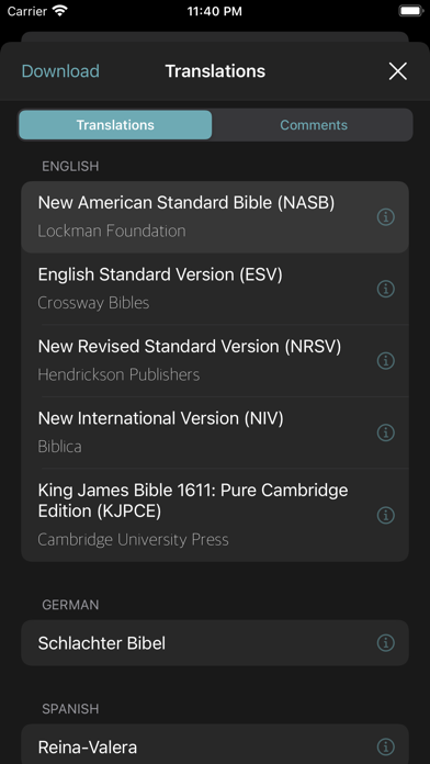 iBible - Study Bible Screenshots