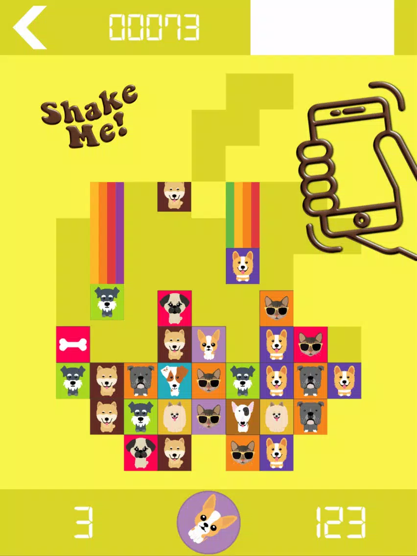 Capturas de tela do Dog Shake iPad 