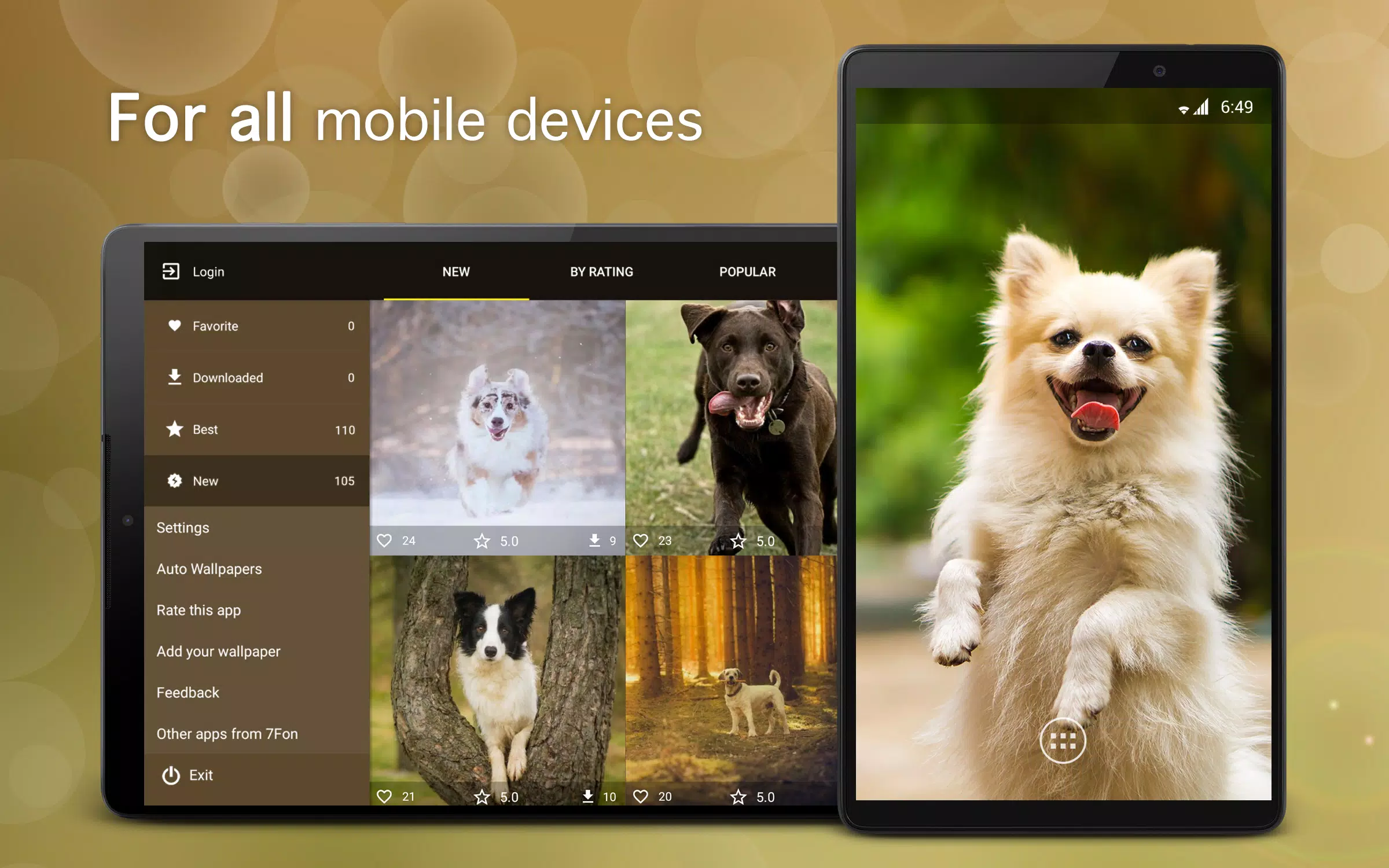Dog Wallpapers & Puppy 4K Screenshots