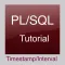 PL/SQL Timestamp/Interval