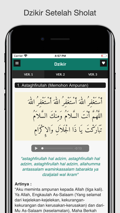 Do'a dan Dzkir Setelah Sholat Screenshots