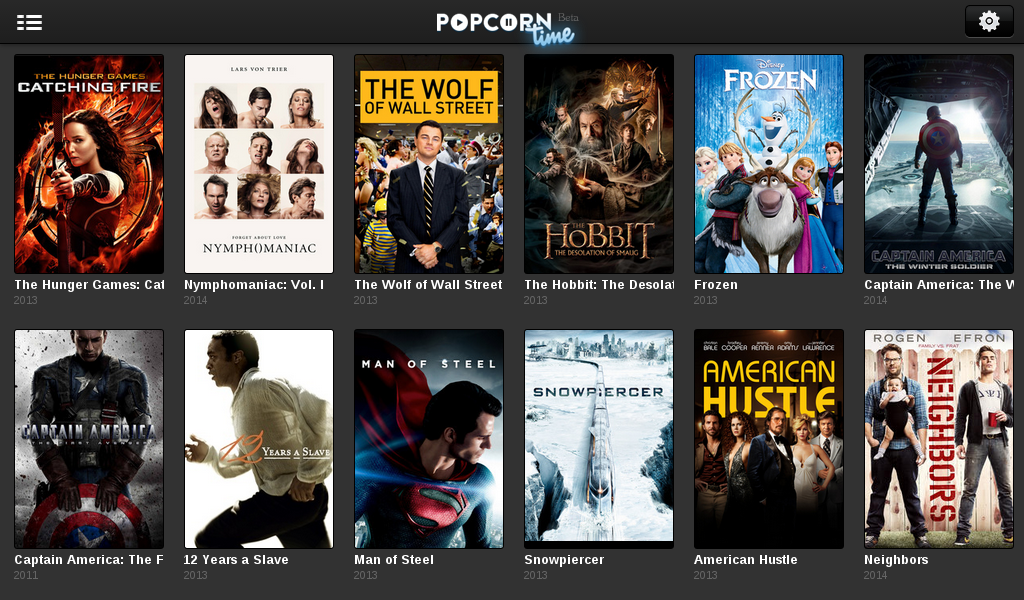 Popcorn Time Screenshots