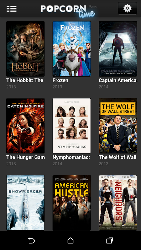 Popcorn Time Screenshots