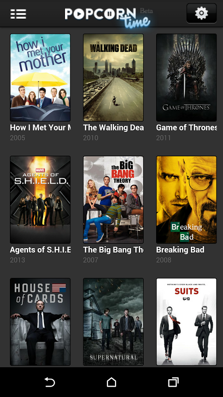 Popcorn Time Screenshots