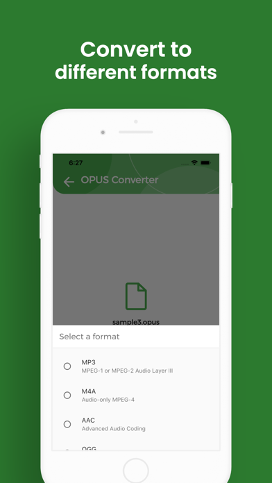 OPUS Converter, OPUS to MP3 Screenshots