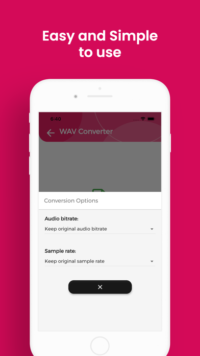 WAV Converter, WAV to MP3 Screenshots