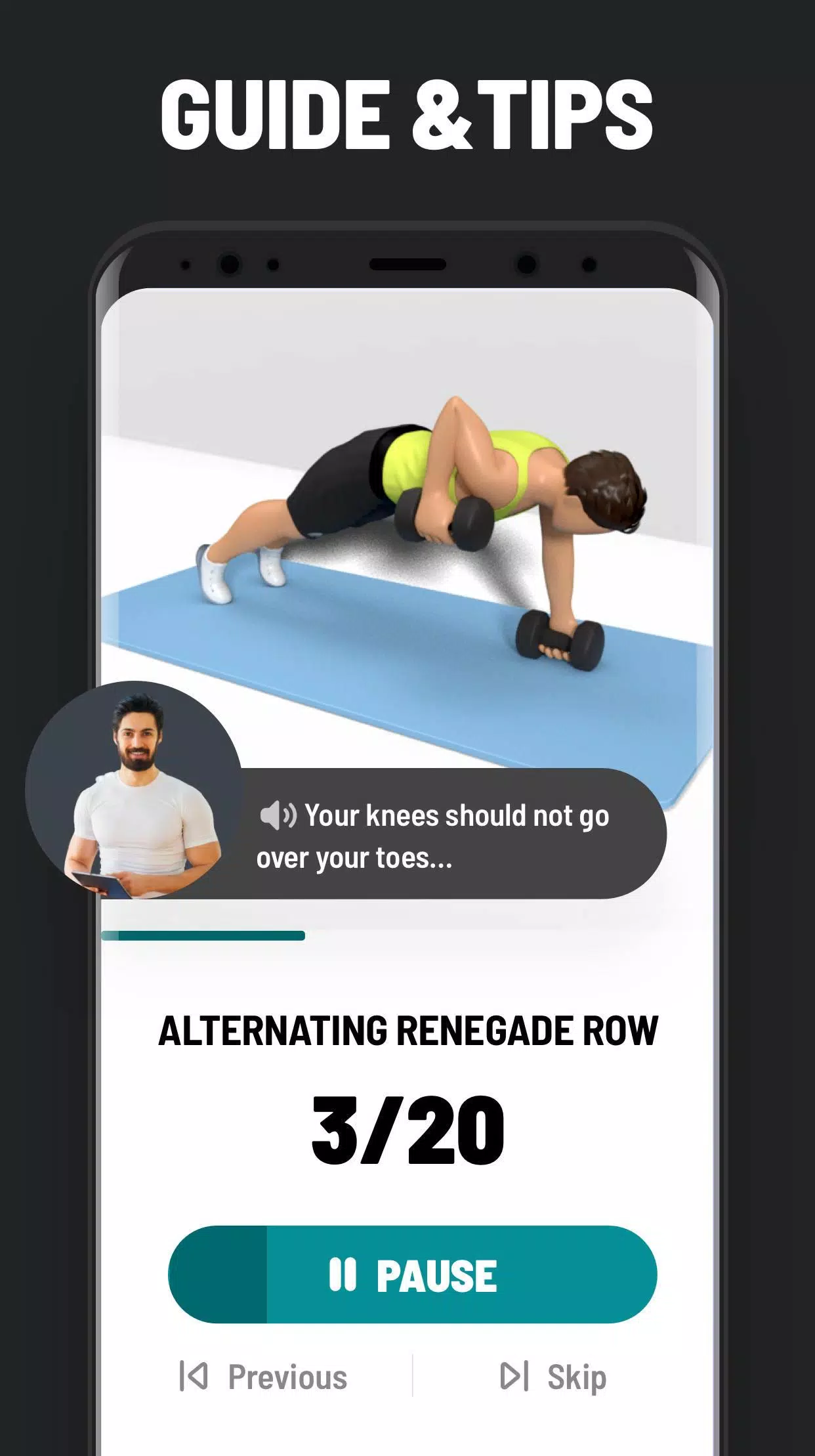 Dumbbell Workout at Home Screenshots