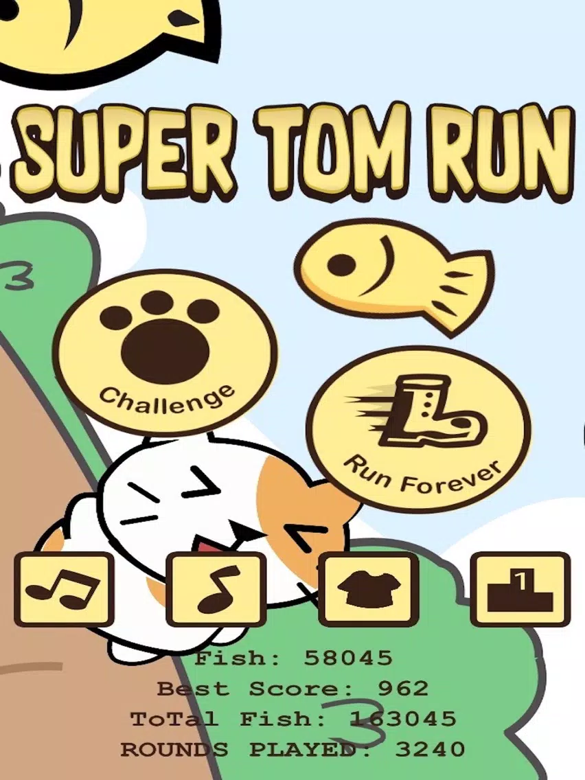 Super Tom Run iPad  Screenshots