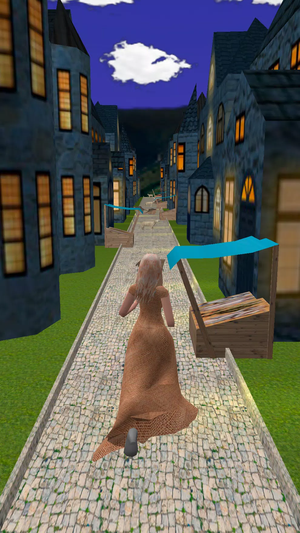Cinderella. 3D Runner. Screenshots