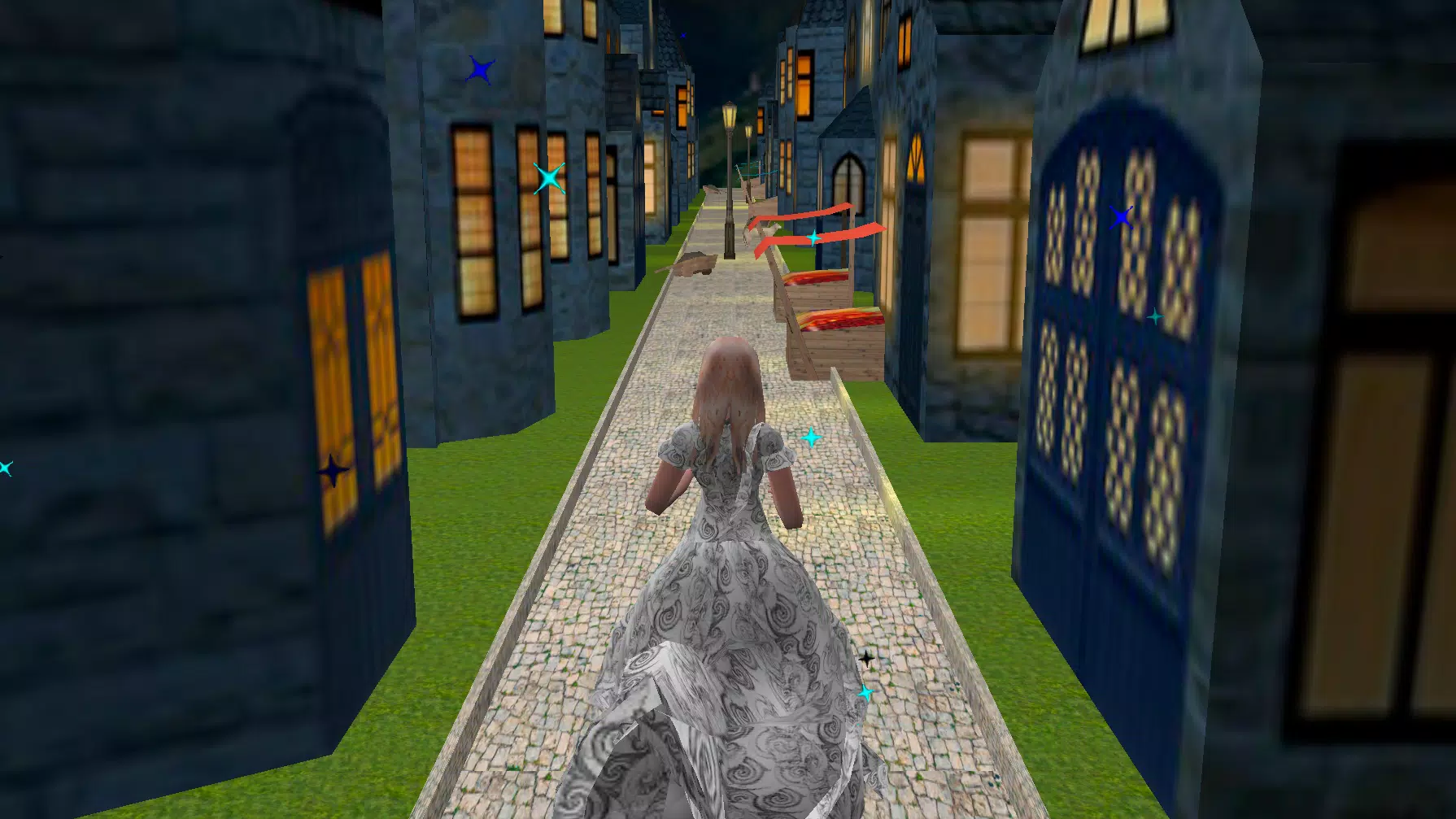 Cinderella. 3D Runner. Screenshots