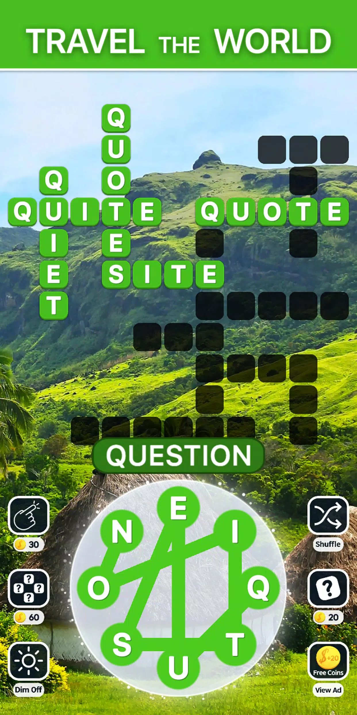 Word Swipe World Tour Connect Screenshots