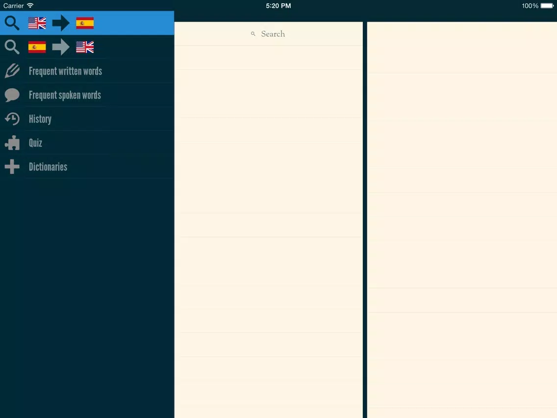 Captures d'écran de Easy Learning English - Translate & Learn - 60+ Languages, Quiz, frequent words lists, vocabulary iPad
