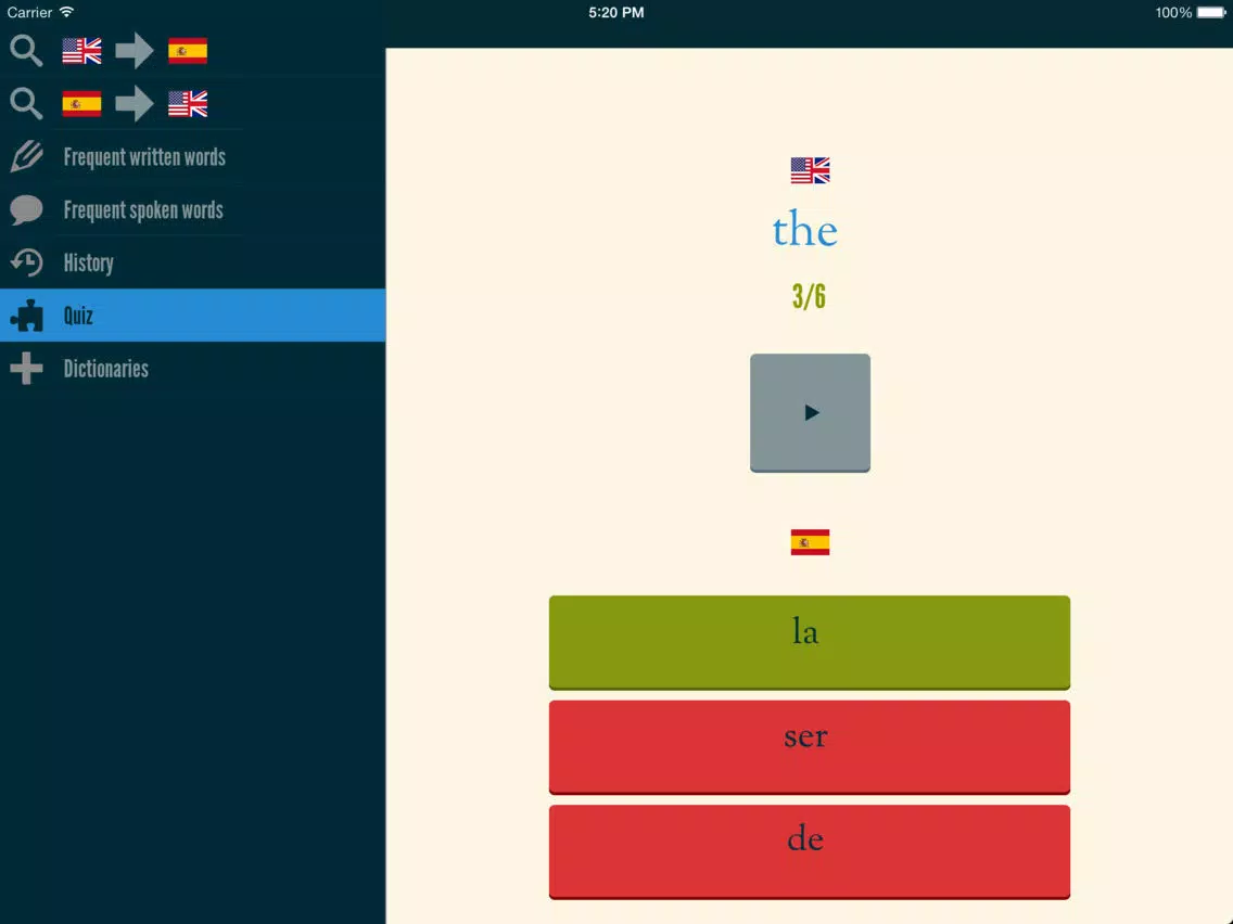 Captures d'écran de Easy Learning English - Translate & Learn - 60+ Languages, Quiz, frequent words lists, vocabulary iPad