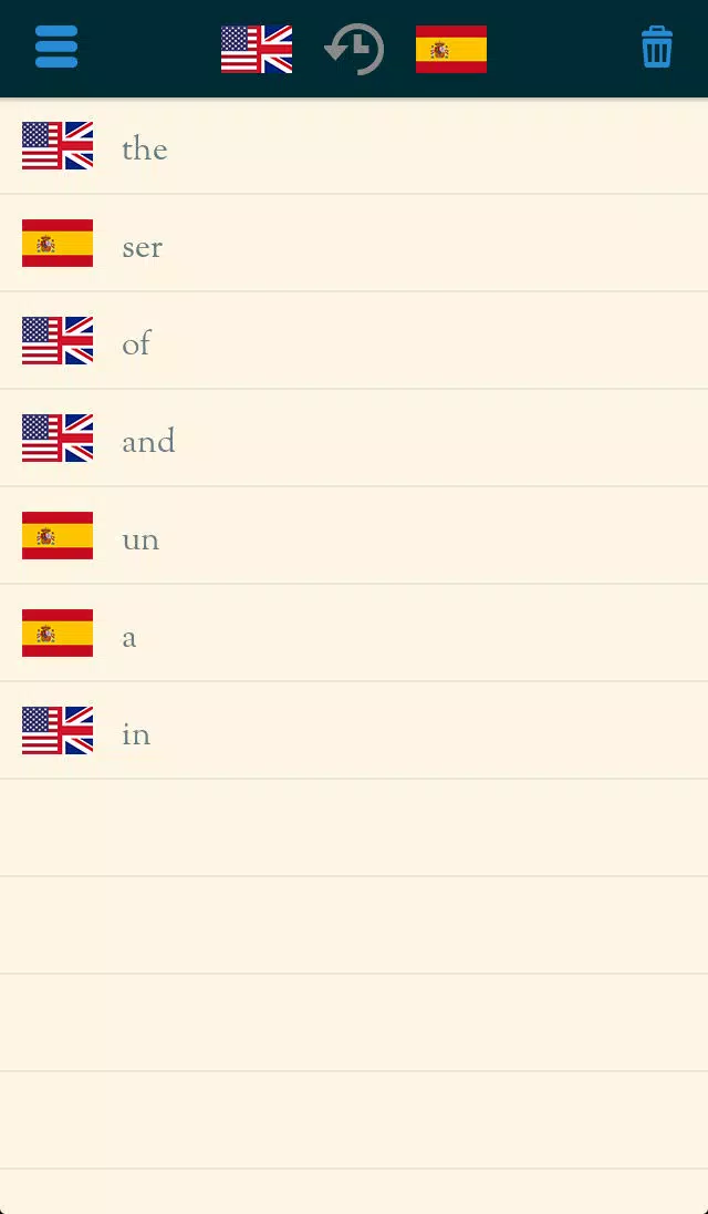 Captures d'écran de Easy Learning English - Translate & Learn - 60+ Languages, Quiz, frequent words lists, vocabulary