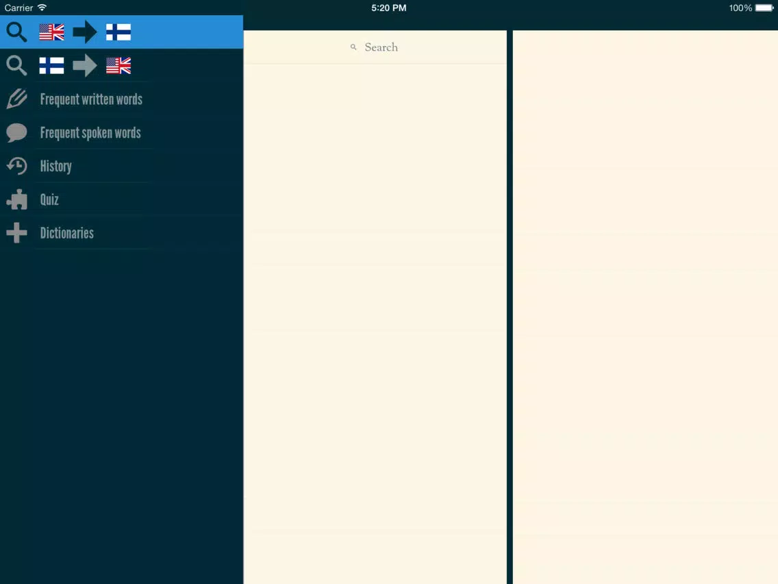 Tangkapan skrin Easy Learning Finnish - Translate & Learn - 60+ Languages, Quiz, frequent words lists, vocabulary iPad