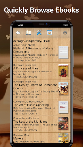 EBook Reader & ePub Books Screenshots