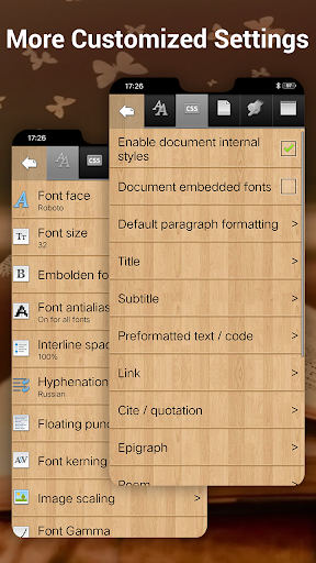 EBook Reader & ePub Books Screenshots